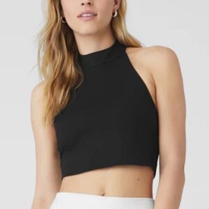 ALO NWOT Airbrush Millennial Bra Tank Black